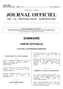 Gabon Decret nb0000425 PR MICLDSI portant Organisation de la Commission Electorale Nationale Autonome et Permanente